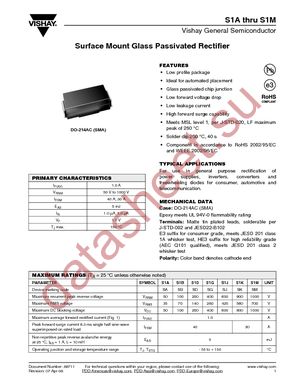 S1BHE3/2GT datasheet  